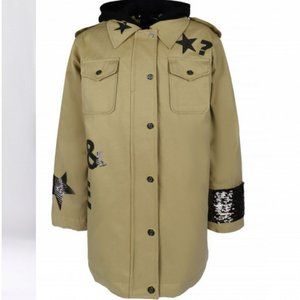 Insulated parka windbreaker